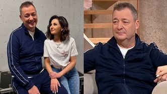 Jacek Rozenek przedstawił widzom trzecią żonę. Do studia "PnŚ" wpadł W DRESIE, a Maria rozprawiała o jego synach
