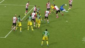 Niesamowity gol bramkarza Den Haag