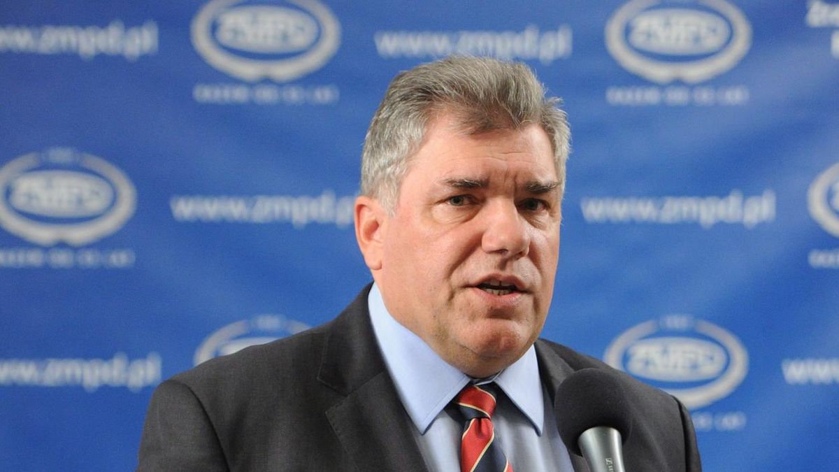 Jan Buczek, prezes Zrzeszenia Międzynarodowych Przewoźników Drogowych (ZMPD)