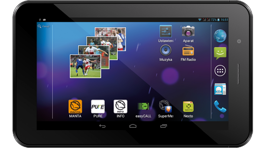 Manta DUO POWER 3G GPS (MID703) - dane techniczne [Specyfikacja] 1