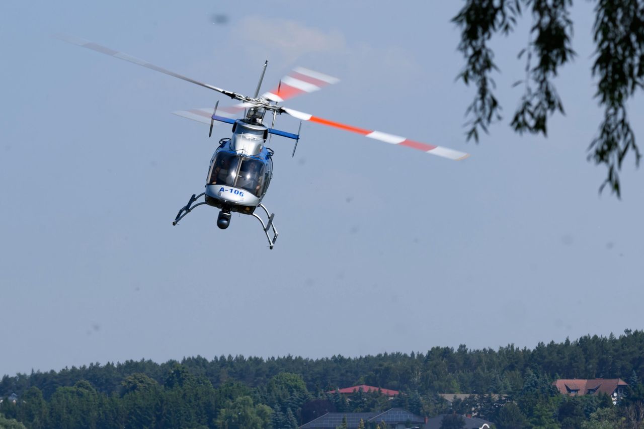 Kolejny incydent z udziałem śmigłowca policyjnego