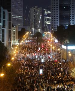 Gigantyczne protesty w Izraelu. Ludzie wyszli na ulice