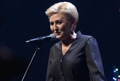 Agata Kornhauser-Duda patronowała koncertowi charytatywnemu. Wystąpiła w czerni