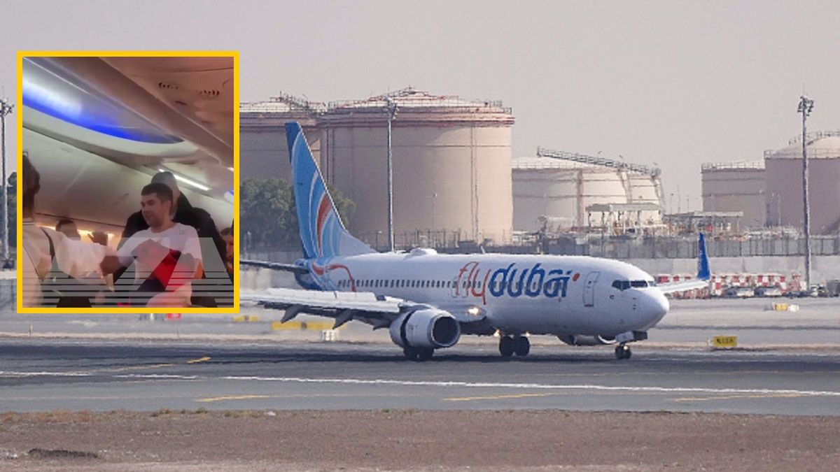 Awaryjne lądowanie samolotu w Rosji 