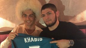 Ronaldo spotkał się Nurmagomedovem. Wymienili się prezentami