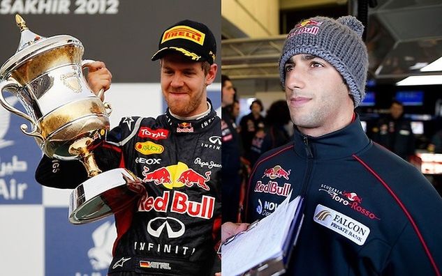 Sebastian Vettel i Daniel Ricciardo