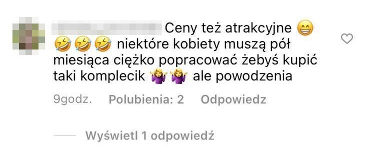 Fani Małgorzaty Rozenek zaskoczeni cenami jej kolekcji