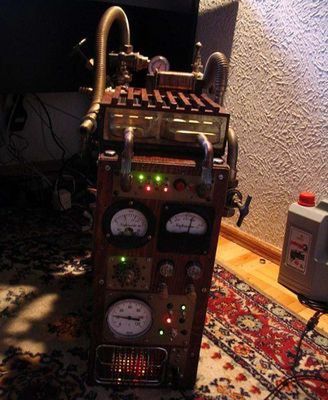 Obudowa do komputera w stylu Steampunk 2