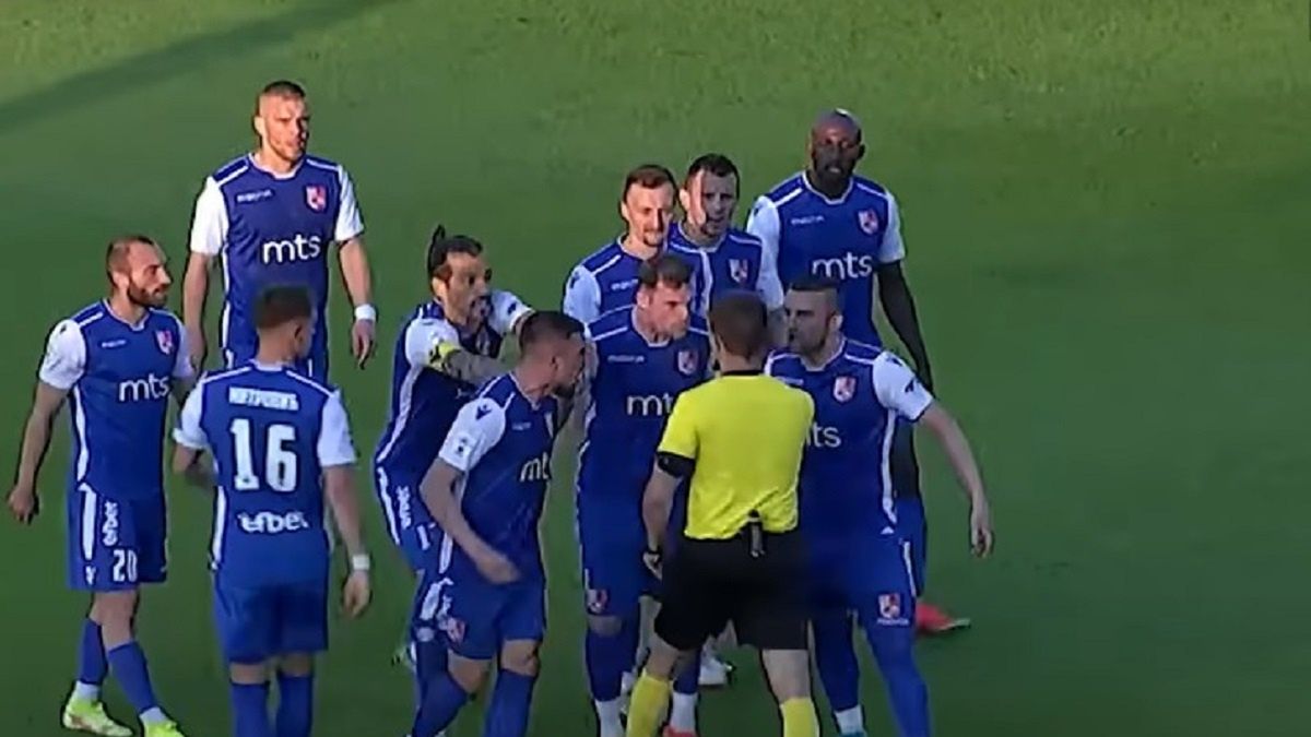 Atak na sędziego w Serbii