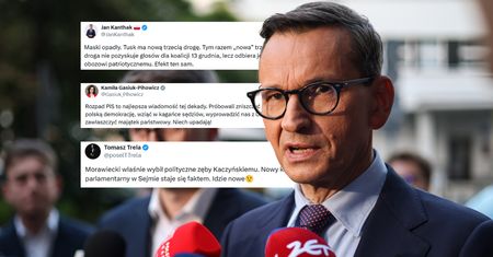 Fala komentarzy po ruchu Morawieckiego. "Maski opadły"
