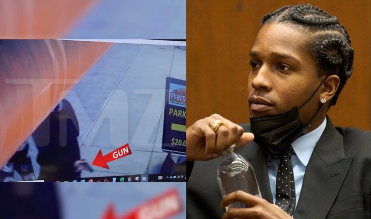 A$AP Rocky accused of shooting a former colleague, video evidence presented in court