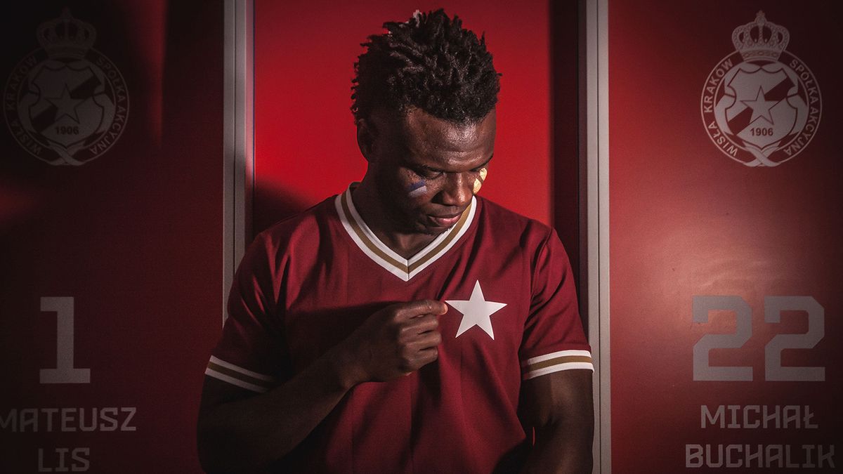 Materiały prasowe / www.wisla.krakow.pl / David Mawutor wzmocnił Wisłę Kraków