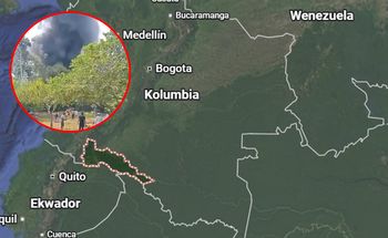 Katastrofa w Kolumbii. Samolot z żołnierzami runął na ziemię