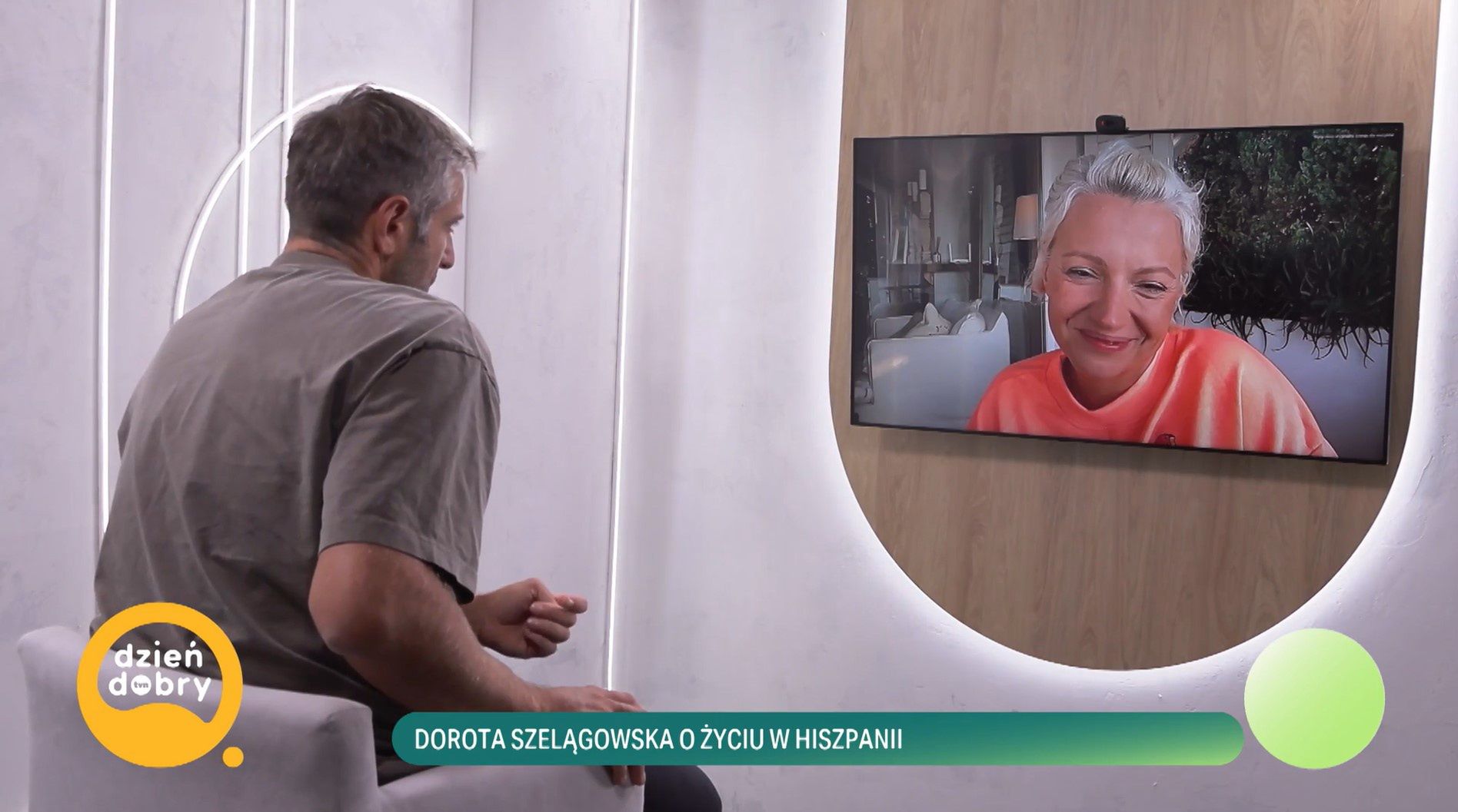Dorota Szelągowska w programie "Dzień Dobry TVN"