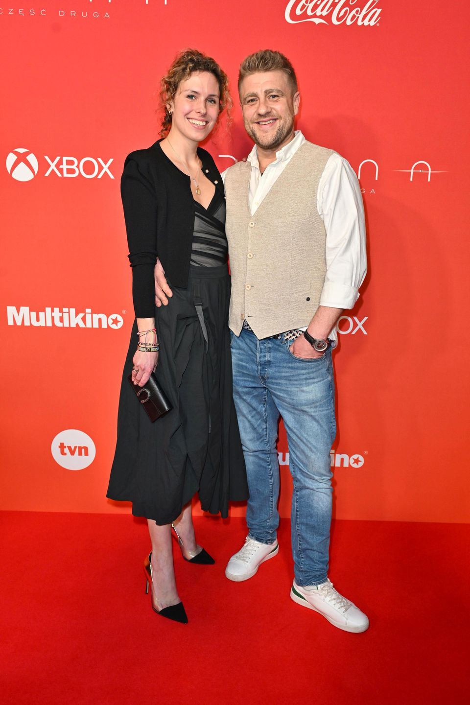 Tomasz Jakubiak z żoną