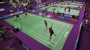 Niesamowita wymiana w badmintonie (wideo)