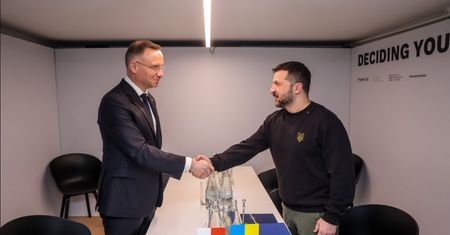 Duda rozmawiał z prezydentem Ukrainy o wizycie Tuska w Kijowie