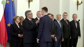 Prezydent Komorowski odznaczył mistrzów świata w siatkówce