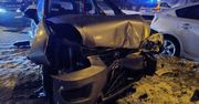 Lublin: Nocny wypadek na ul. Głębokiej. Dwie osoby trafiły do szpitala