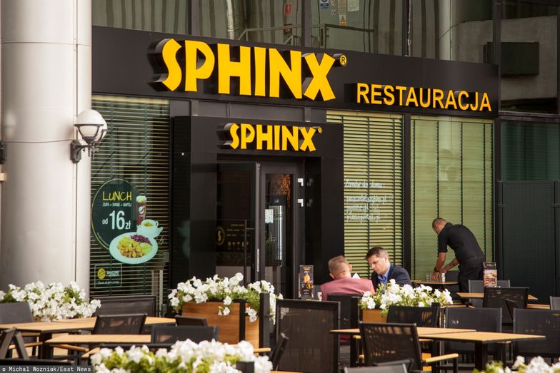 Nie wszystkie restauracje Sphinx otworzyły się po odmrożeniu gospodarki.
