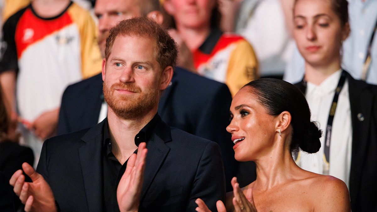 Książę Harry i Meghan Markle.