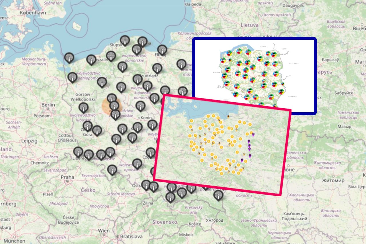 Mapy w internecie. Sprawdź zasięg LTE, pogodę i nie tylko