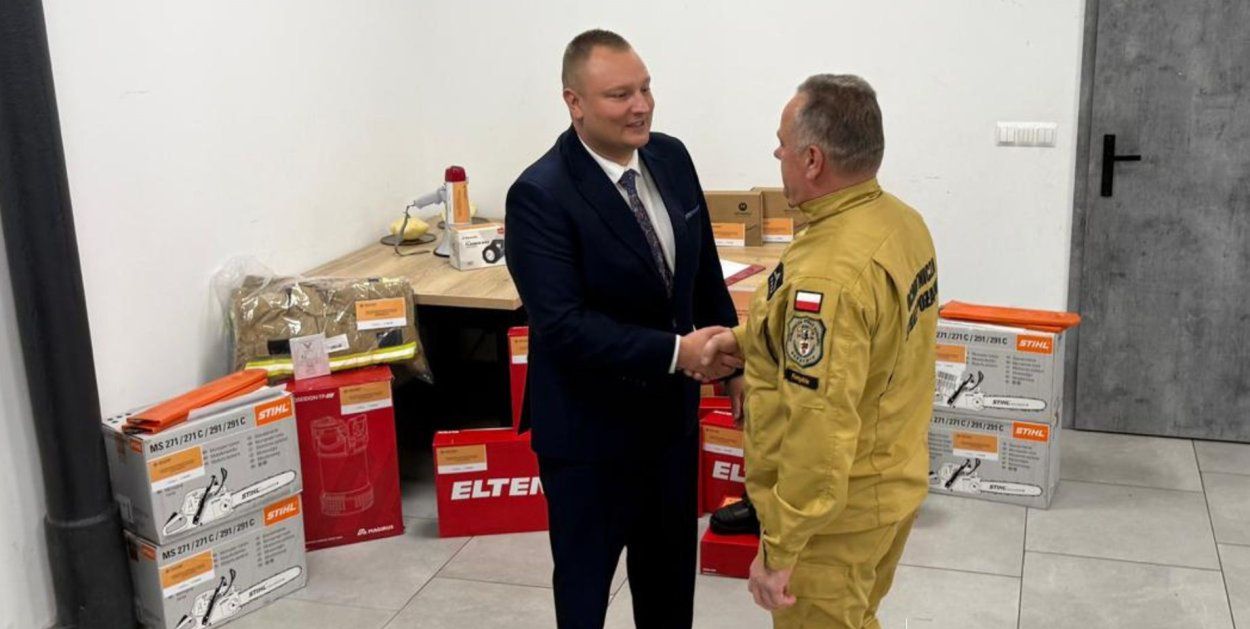 Kępice: OSP wzbogacone o nowy sprzęt do akcji ratowniczych