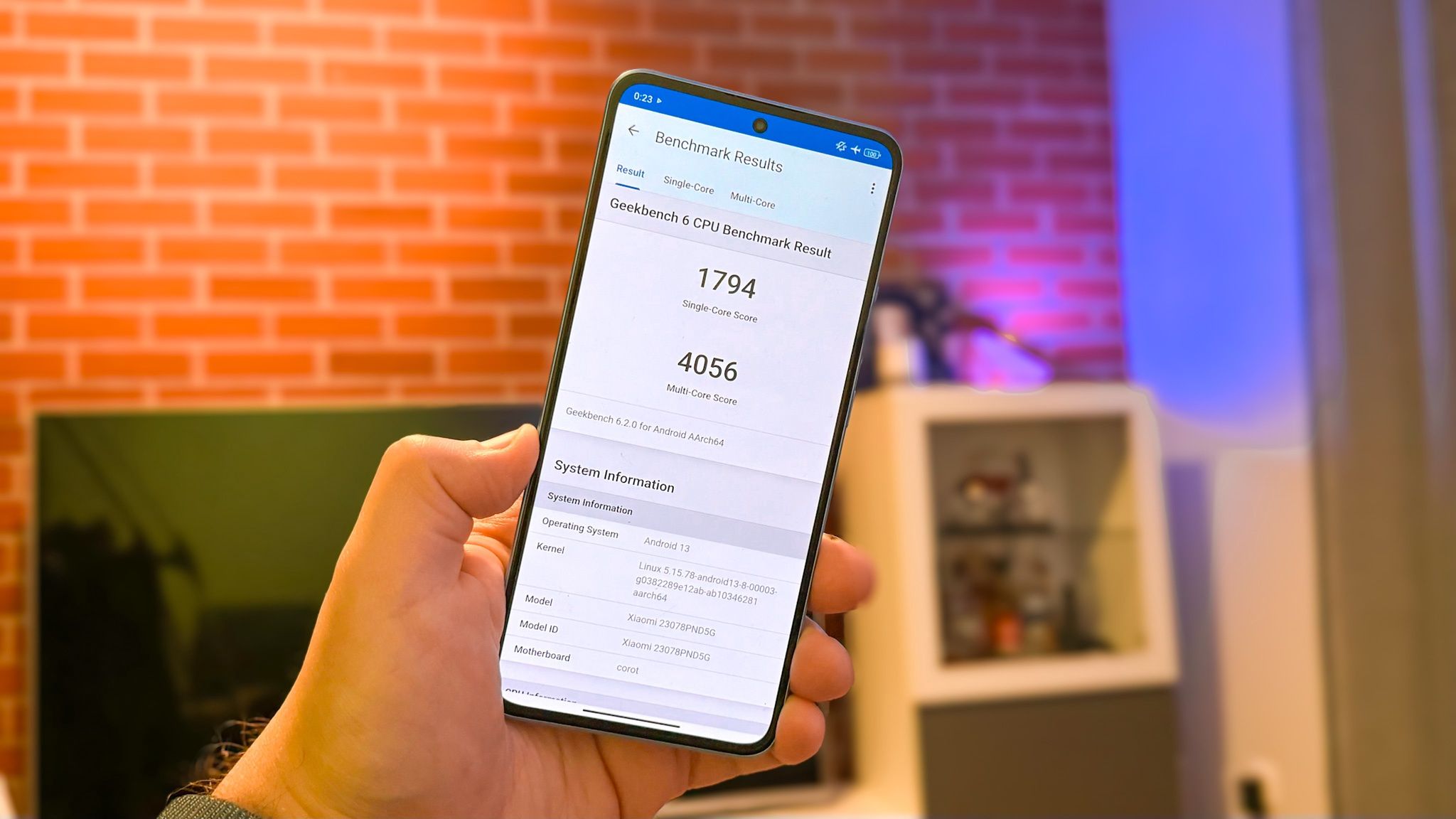 Xiaomi 13T Pro w Geekbench 6