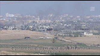 Izrael kontynuował ostrzał Gazy aż do zawieszenia broni