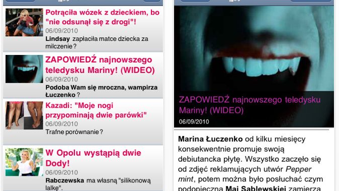 Pudelek w App Store 1
