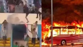 Dramatyczne sceny na boisku. Sędzia musiał przerwać mecz