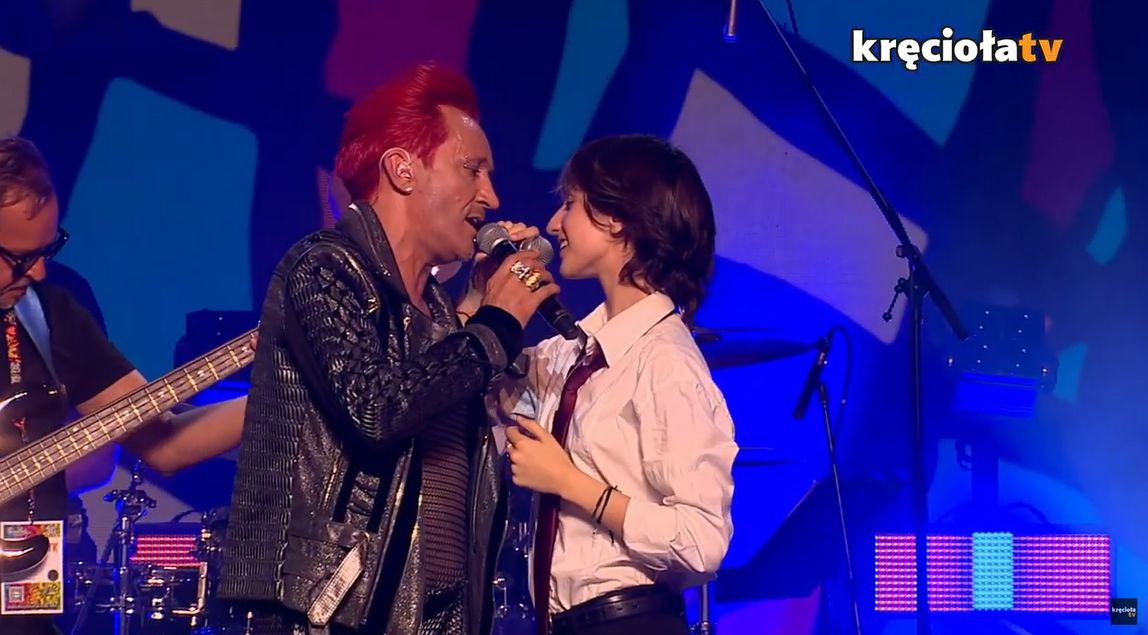 Michał Wiśniewski zaśpiewał z córką na Pol'and'Rock Festival 