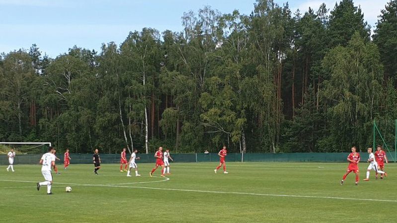 Materiały prasowe / Na zdjęciu: mecz Jagiellonia Białystok - Wigry Suwałki