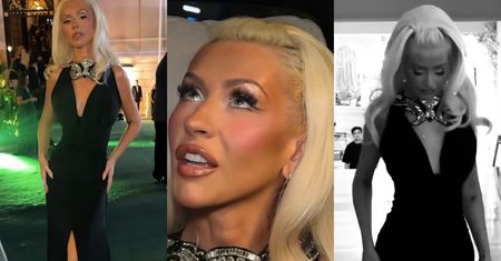 Coraz SZCZUPLEJSZA Christina Aguilera chwali się kulisami gali charytatywnej w Monako (ZDJĘCIA)