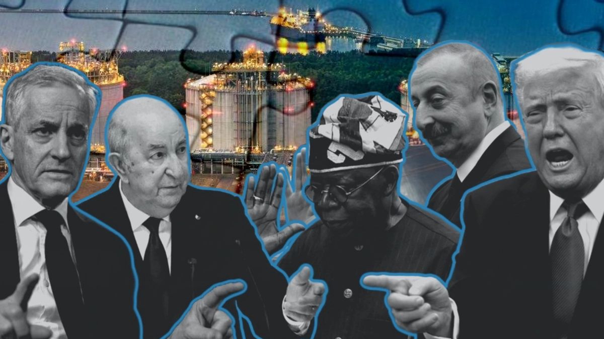 Gazowa układanka Europy