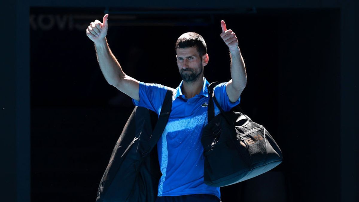 Getty Images / Darrian Traynor / Na zdjęciu: Novak Djoković