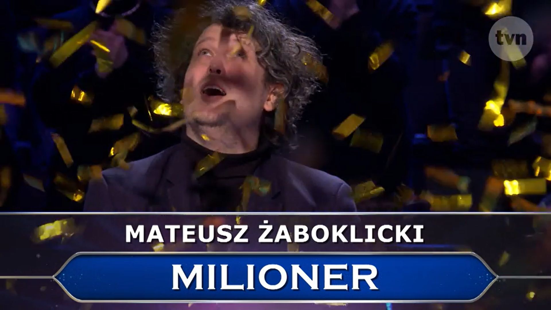 Mateusz Żaboklicki, zwycięzca "Milionerów"