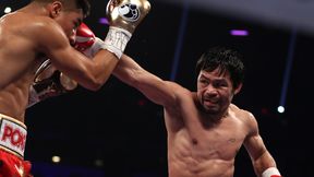 Manny Pacquiao: W ringu nie powiedziałem jeszcze ostatniego słowa