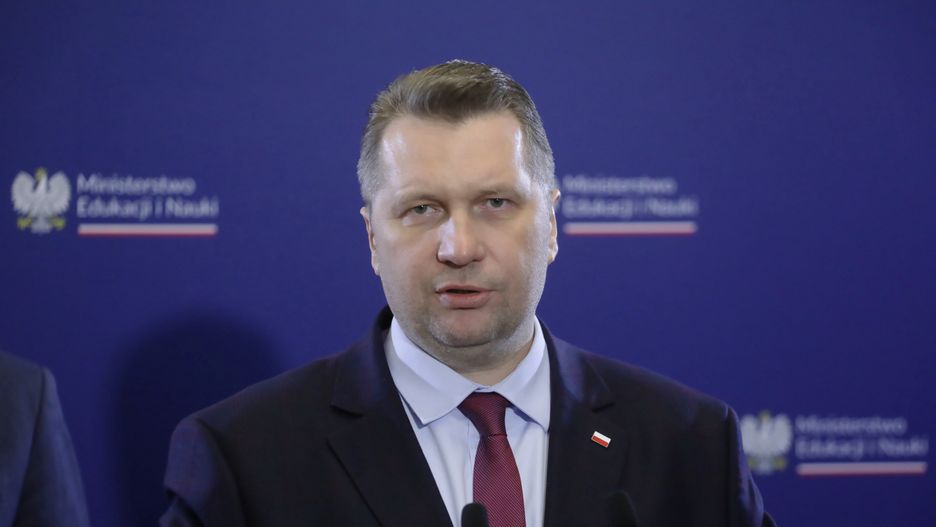 Minister edukacji i nauki Przemysław Czarnek