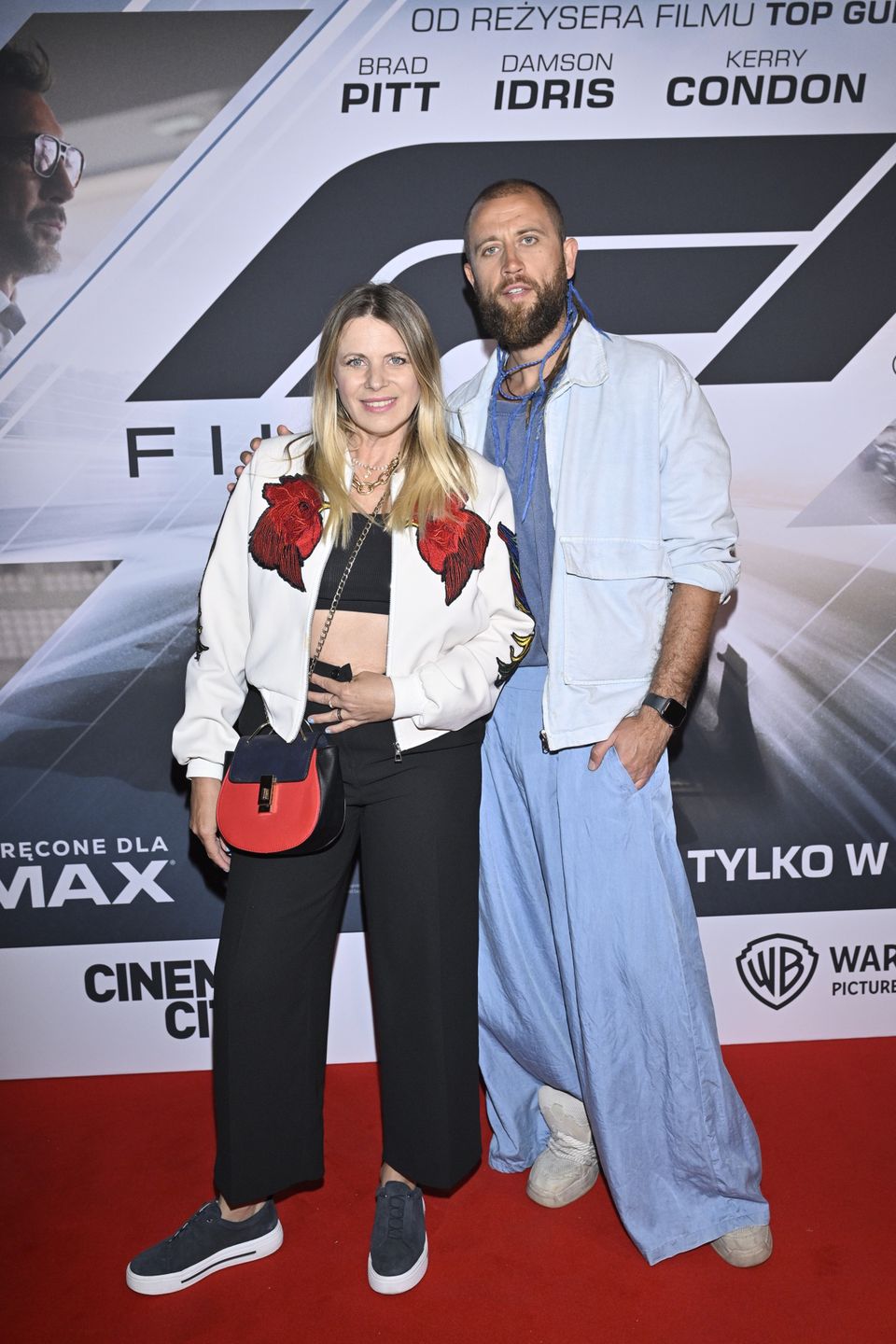 Maria Sadowska z mężem