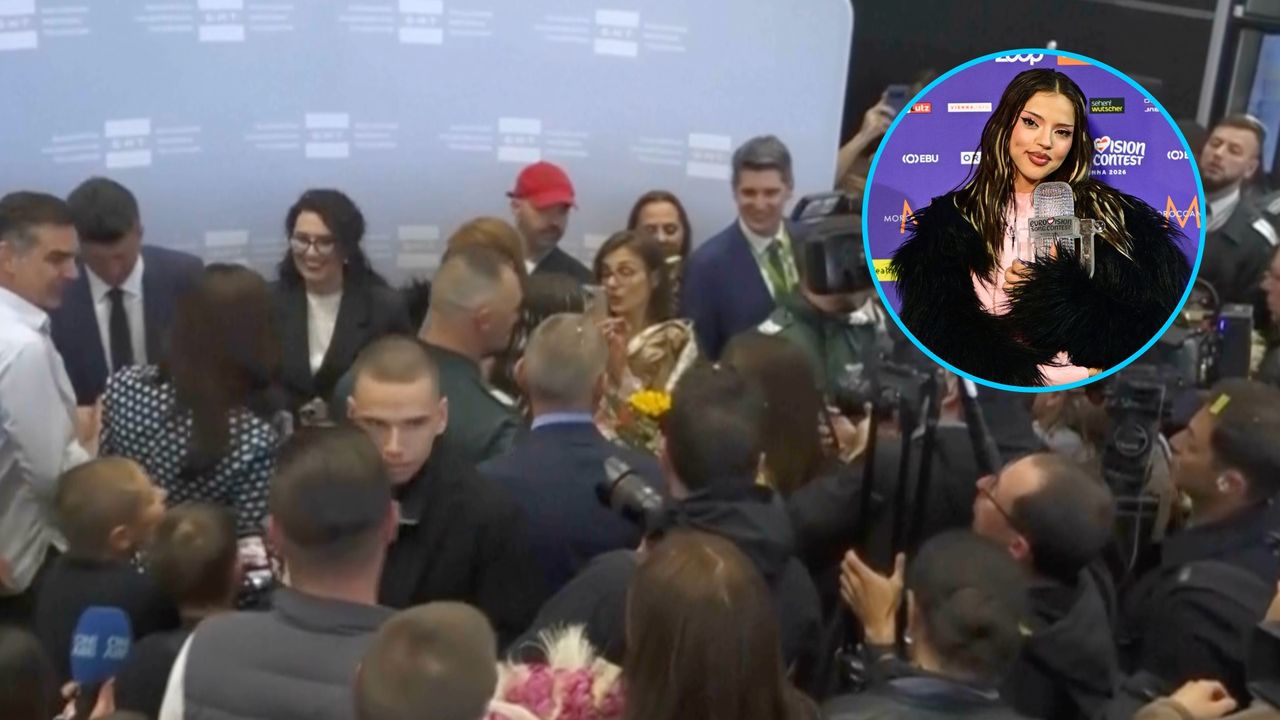 Wygrała Eurowizję. Tak przywitali ją na lotnisku