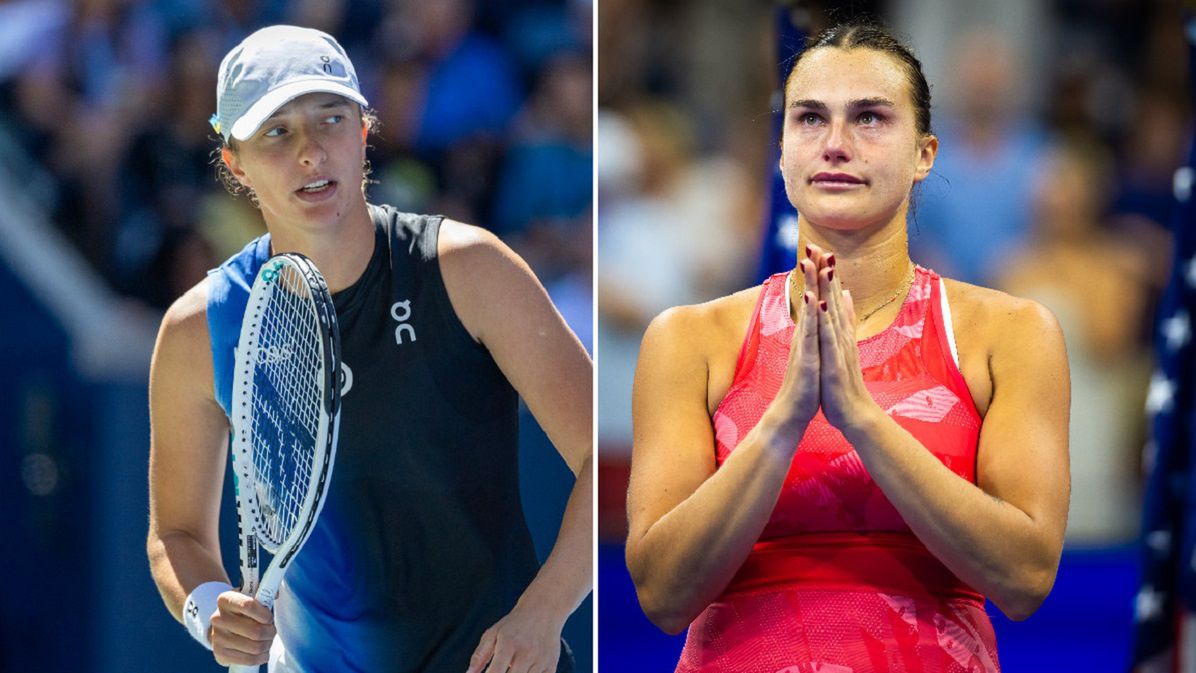 Getty Images / Tim Clayton / Robert Prange / Iga Świątek i Aryna Sabalenka