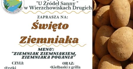 Święto Ziemniaka w Wierzchowiskach Drugich 2024. Występu lokalnych zespołów. Zobacz program wydarzenia