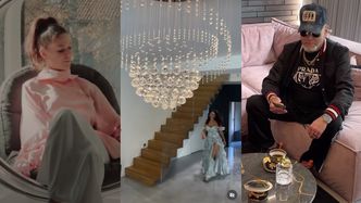 Tak wygląda PEŁNA LUKSUSU willa Krzysztofa i Mai Rutkowskich: kryształy, szklane fotele i porcelana od Versace (ZDJĘCIA)