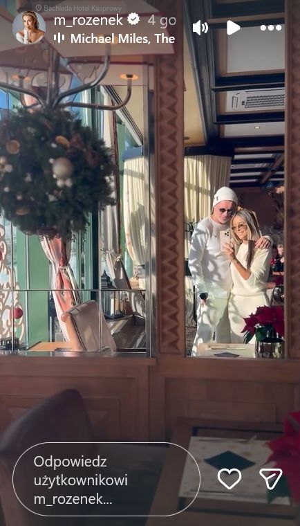 Poświąteczny wypoczynek Małgorzaty Rozenek