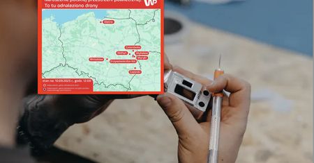 Wtargnięcie było celowe. Raport ws. dronów nad Polską