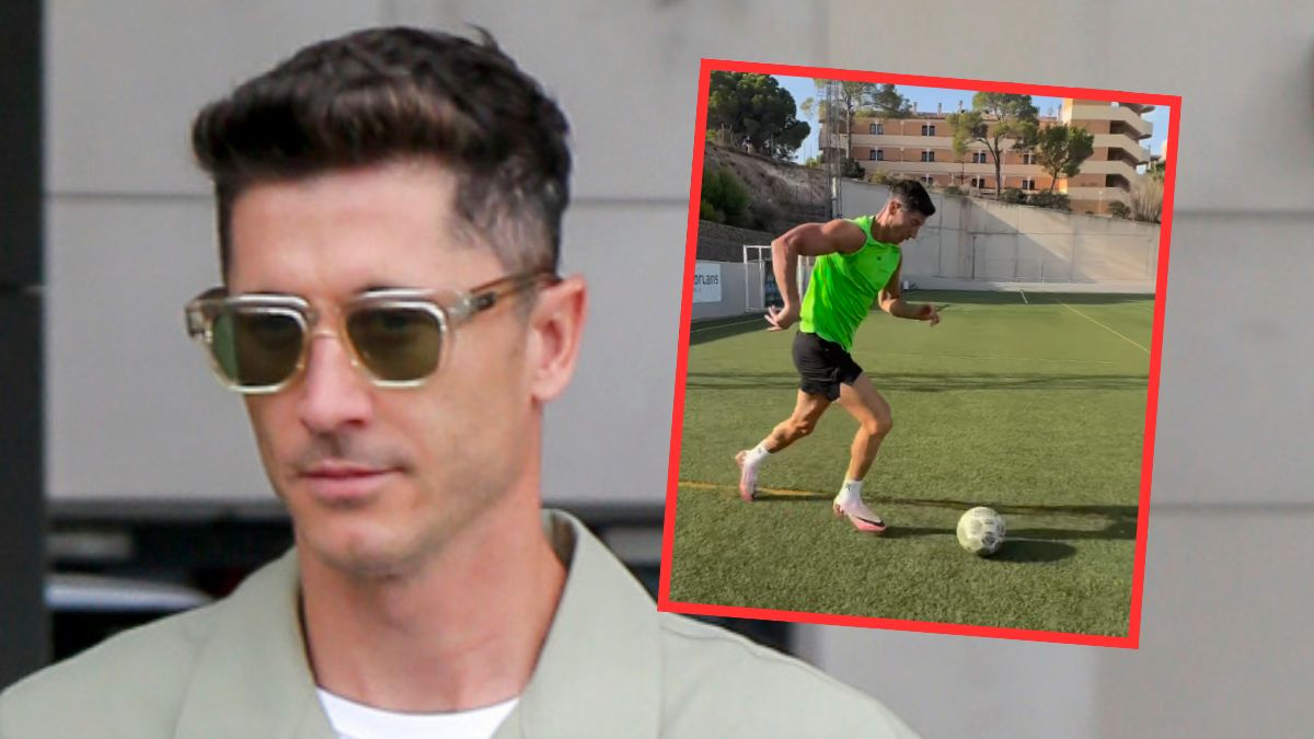 Robert Lewandowski szlifuje formę przed sezonem