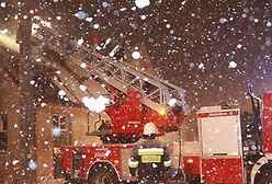 Groźny pożar mieszkania