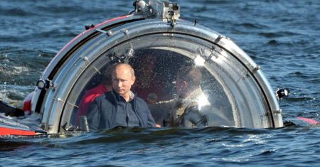 Putin bije kolejny rekord na dnie Zatoki Fińskiej