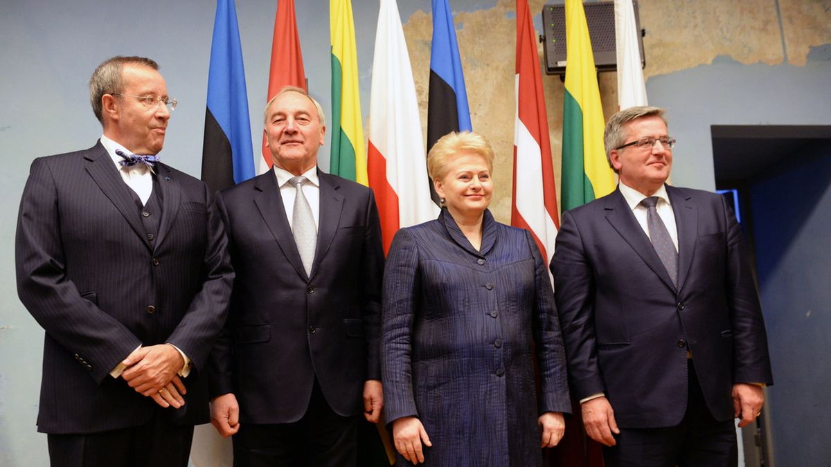 Toomas Hendrik Ilves, Andris Berzins, Dalia Grybauskaite, Bronisław Komorowski